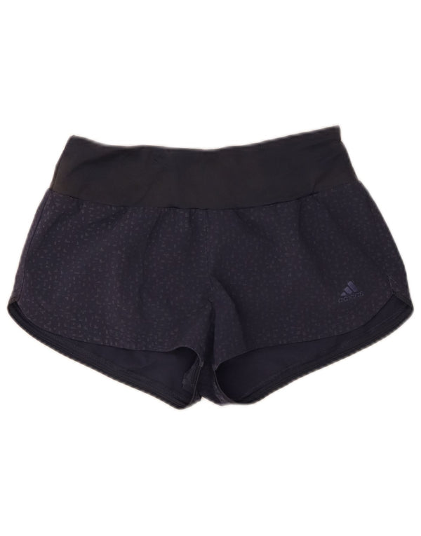 Shorts Adidas Feminino Climalite Sport UK 4/6 XS Azul Marinho Manchado