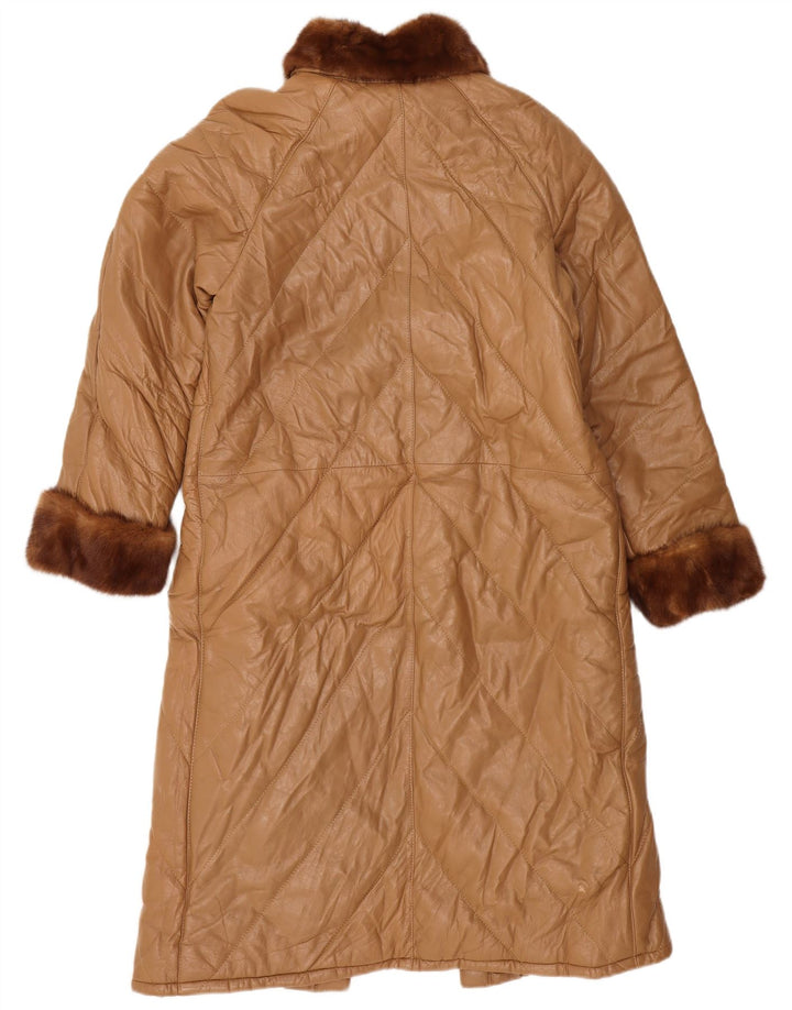 Sobretudo feminino VINTAGE IT 42 marrom médio