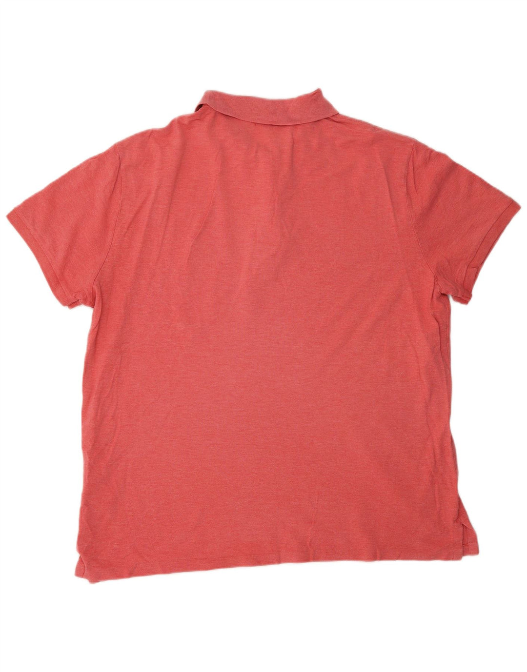 POLO RALPH LAUREN Camisa polo masculina personalizada Slim Fit XL algodão vermelho