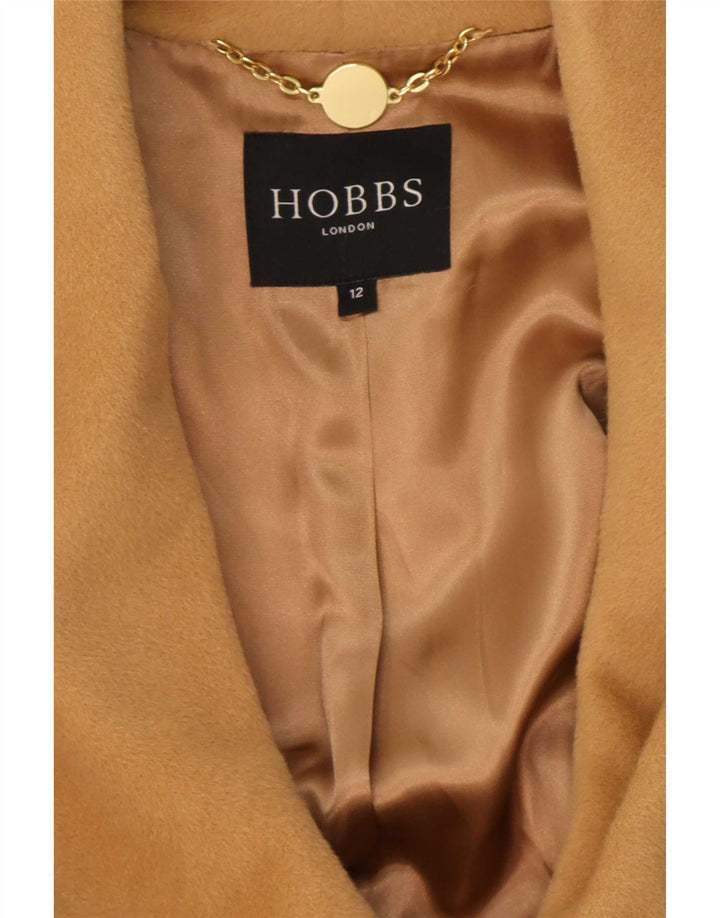 Sobretudo feminino Hobbs UK 12 médio bege angorá