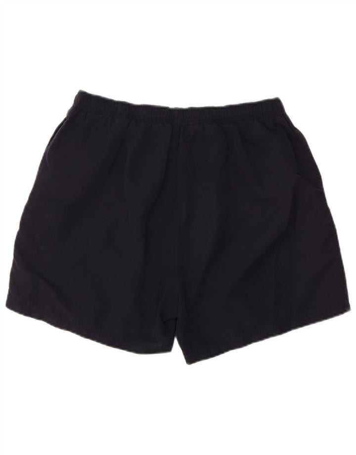Shorts de natação masculino REEBOK grande poliéster azul marinho