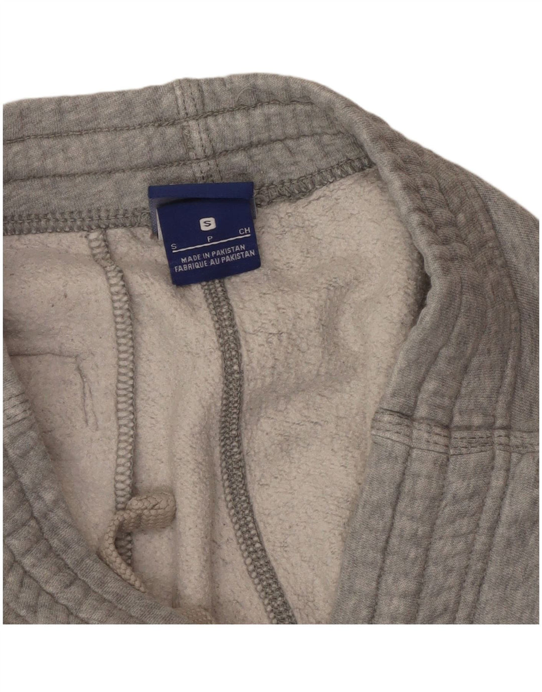 Calça de treino masculina NIKE Joggers pequeno cinza algodão