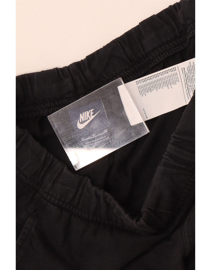 Shorts esportivos gráficos masculinos Nike médio algodão preto