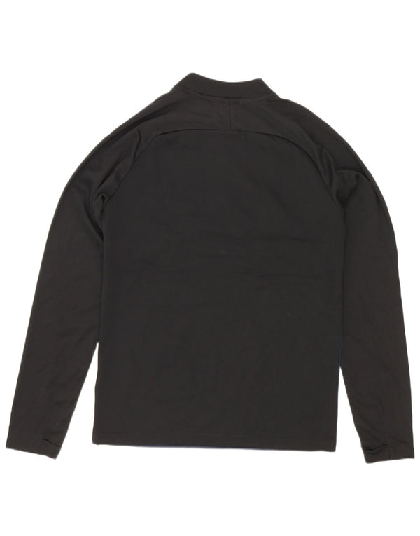 Top de treino Nike Boys Dri Fit pulôver 12-13 anos grande preto