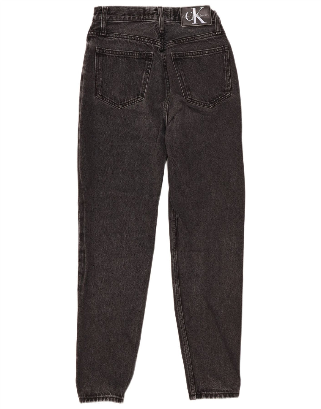 Calça jeans feminina CALVIN KLEIN W25 L27 algodão preto