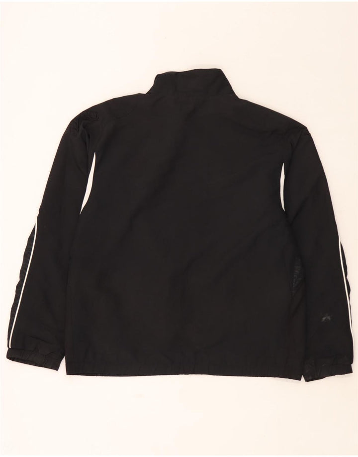 Umbro Mens Tracksuit Top Jacket Grande Poliéster Geométrico Preto