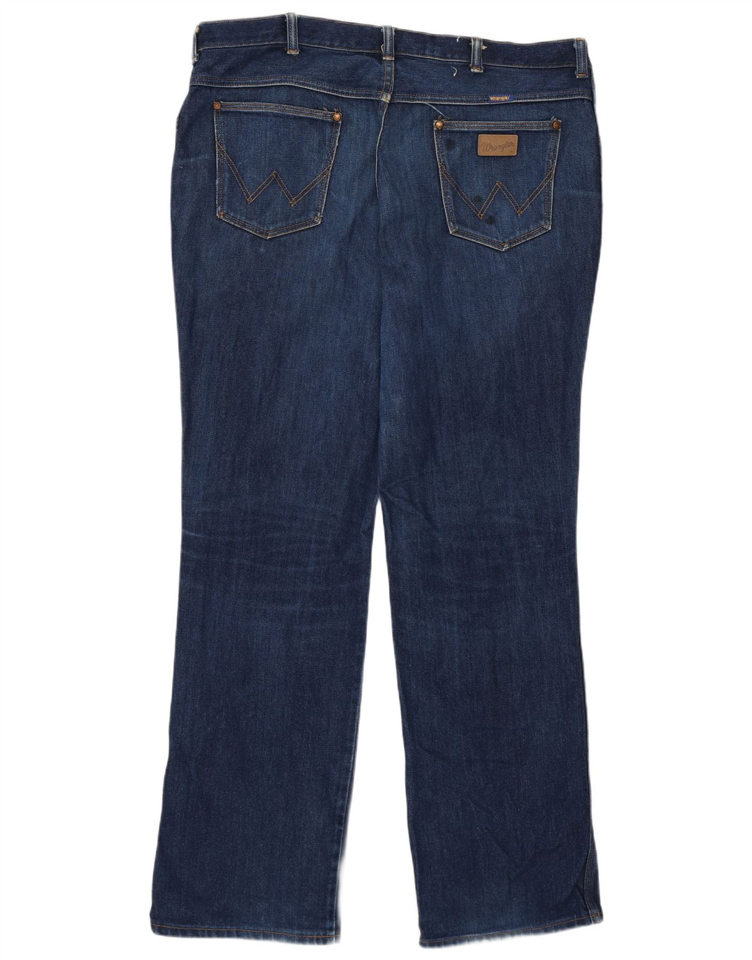 Wrangler Mens Straight Jeans W40 L31 Azul Marinho