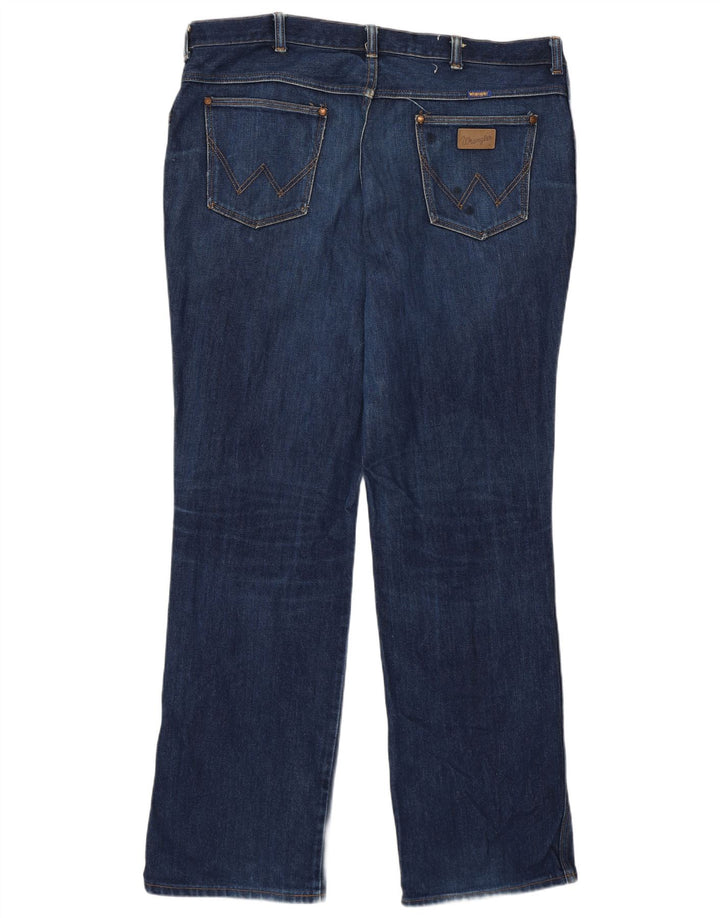 Wrangler Mens Straight Jeans W40 L31 Azul Marinho