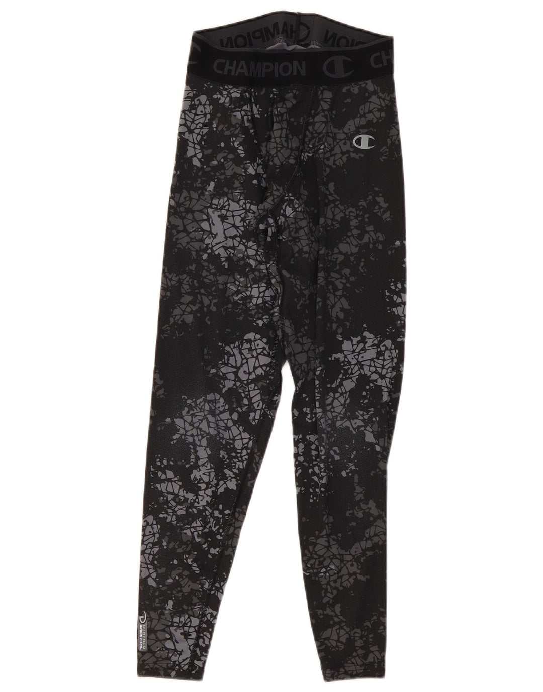Leggings masculinas Champion Performance Graphic pequenas camufladas cinza