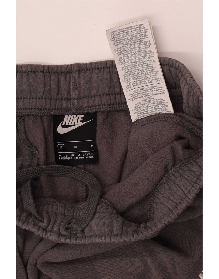 Calça de treino masculina Nike joggers cinza médio algodão