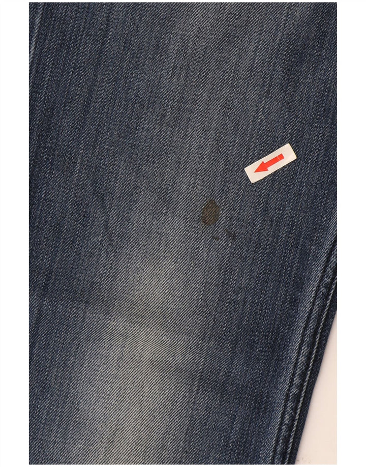 Diesel Masculino Safado Straight Jeans W30 L34 Azul Algodão