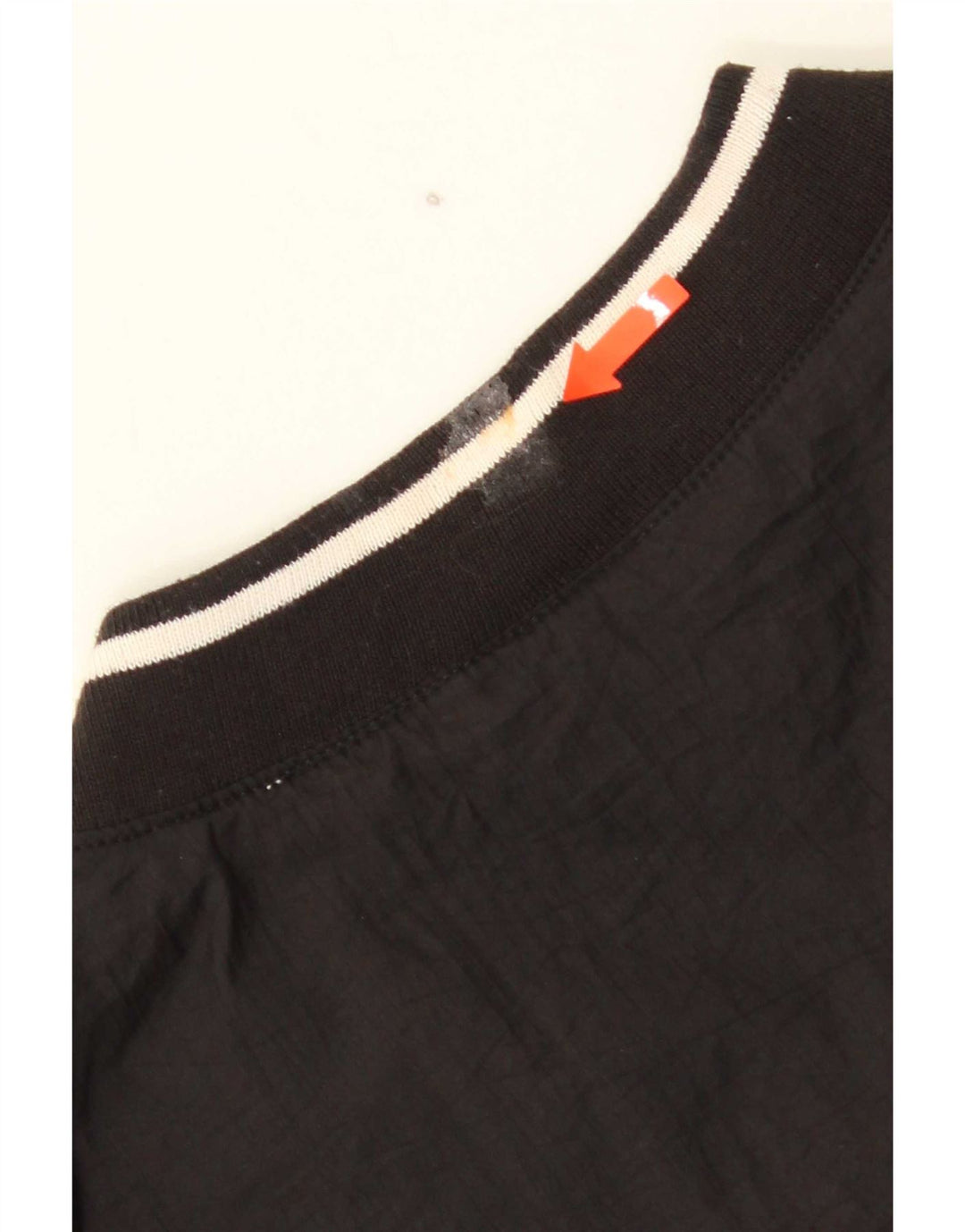 Reebok Mens Pulôver Treino Top XL Preto Nylon
