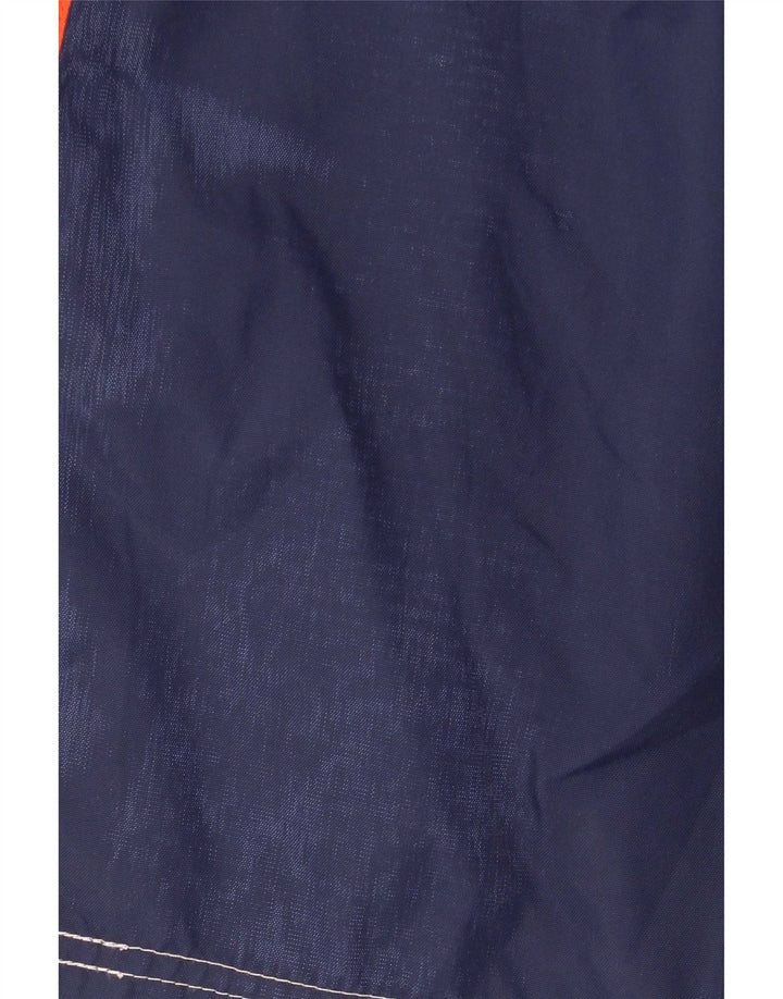 Shorts de natação masculino Woolrich grande poliamida colorblock azul marinho