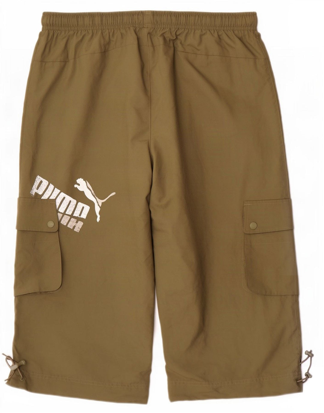 Bermuda masculina Puma Graphic Bermuda esportiva XL cáqui