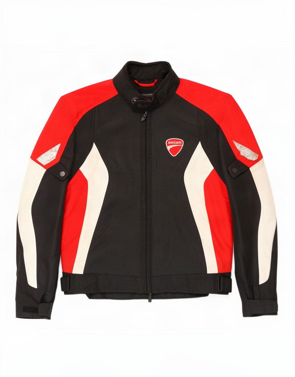 Jaqueta masculina Revit Graphic Racer UK 40 grande poliéster colorblock preto
