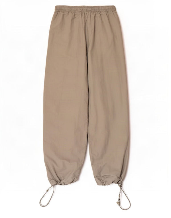 Calça casual feminina Zara com ajuste relaxado XS W24 L29 cinza poliamida