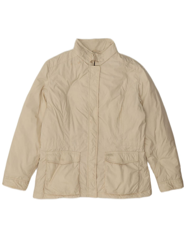 Jaqueta utilitária feminina Paul & Shark UK 18 XL off white poliéster clássico