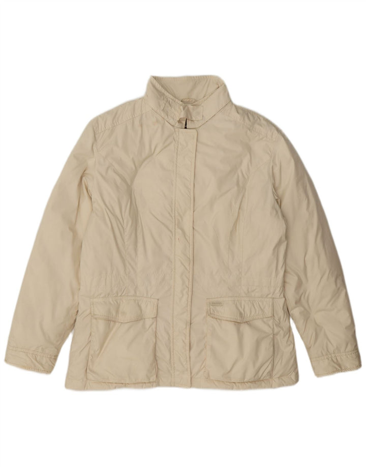 Jaqueta utilitária feminina Paul & Shark UK 18 XL off white poliéster clássico