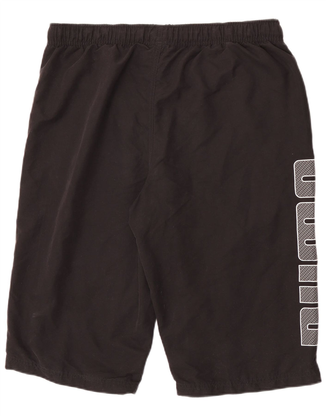 Shorts esportivos gráficos masculinos Puma grandes pretos