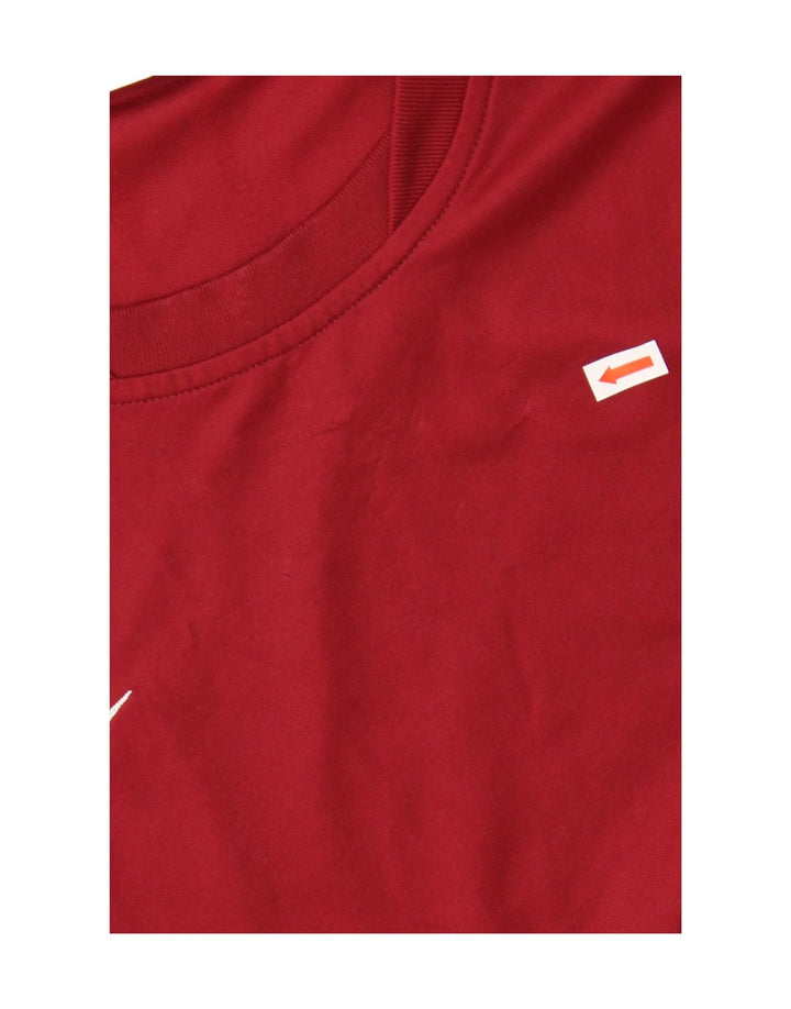 Camiseta masculina Nike Dri Fit grande poliéster marrom