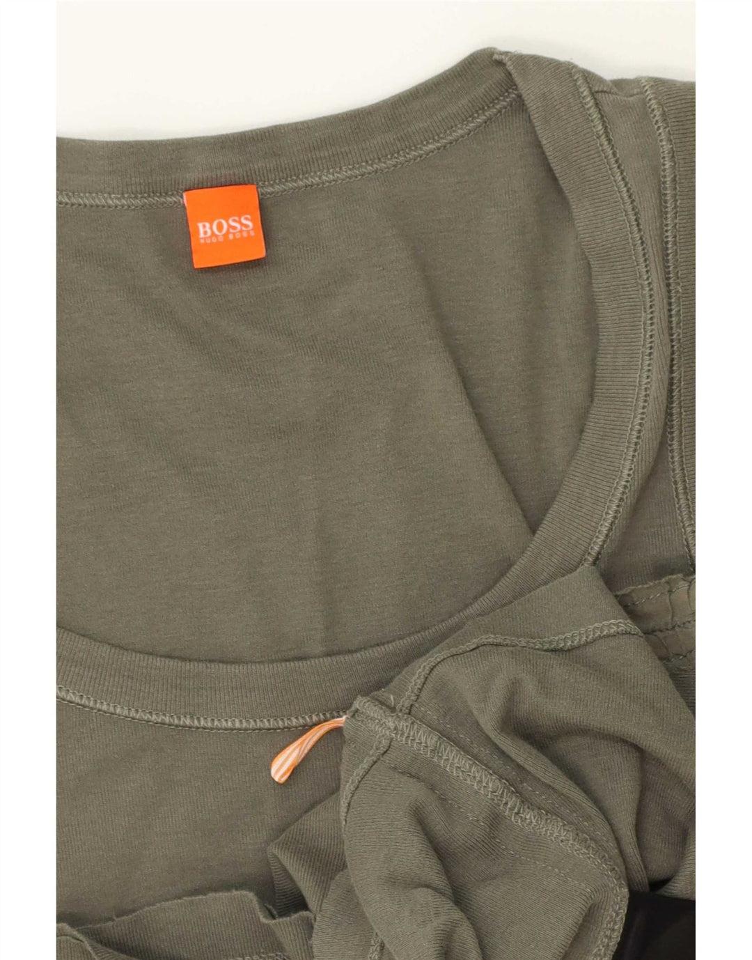 Colete feminino Hugo Boss Top UK 12 médio cáqui