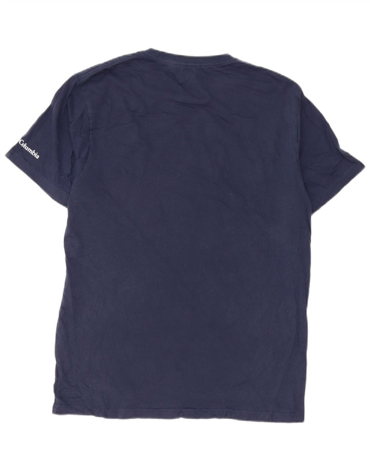 Camiseta Columbia Masculina Graphic Top Médio Algodão Azul Marinho