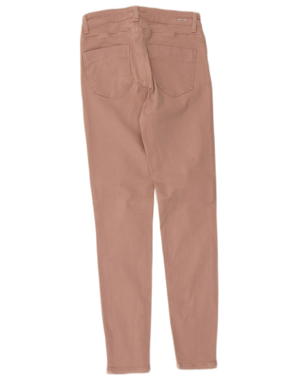 Zara Jeans Skinny Feminino UE 38 Pequeno W28 L28 Rosa