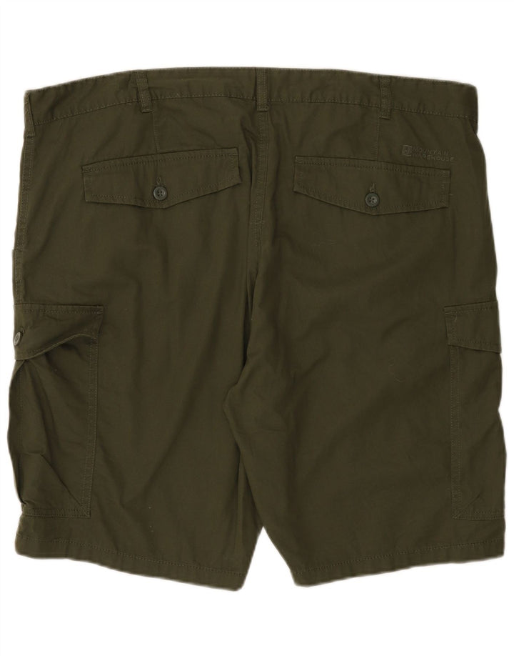 Shorts cargo masculino Mountain Warehouse W42 2XL algodão verde