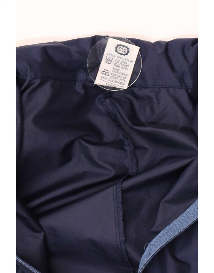 Rodeo Mens Workwear Macacão com Capuz Médio Azul Colourblock Nylon
