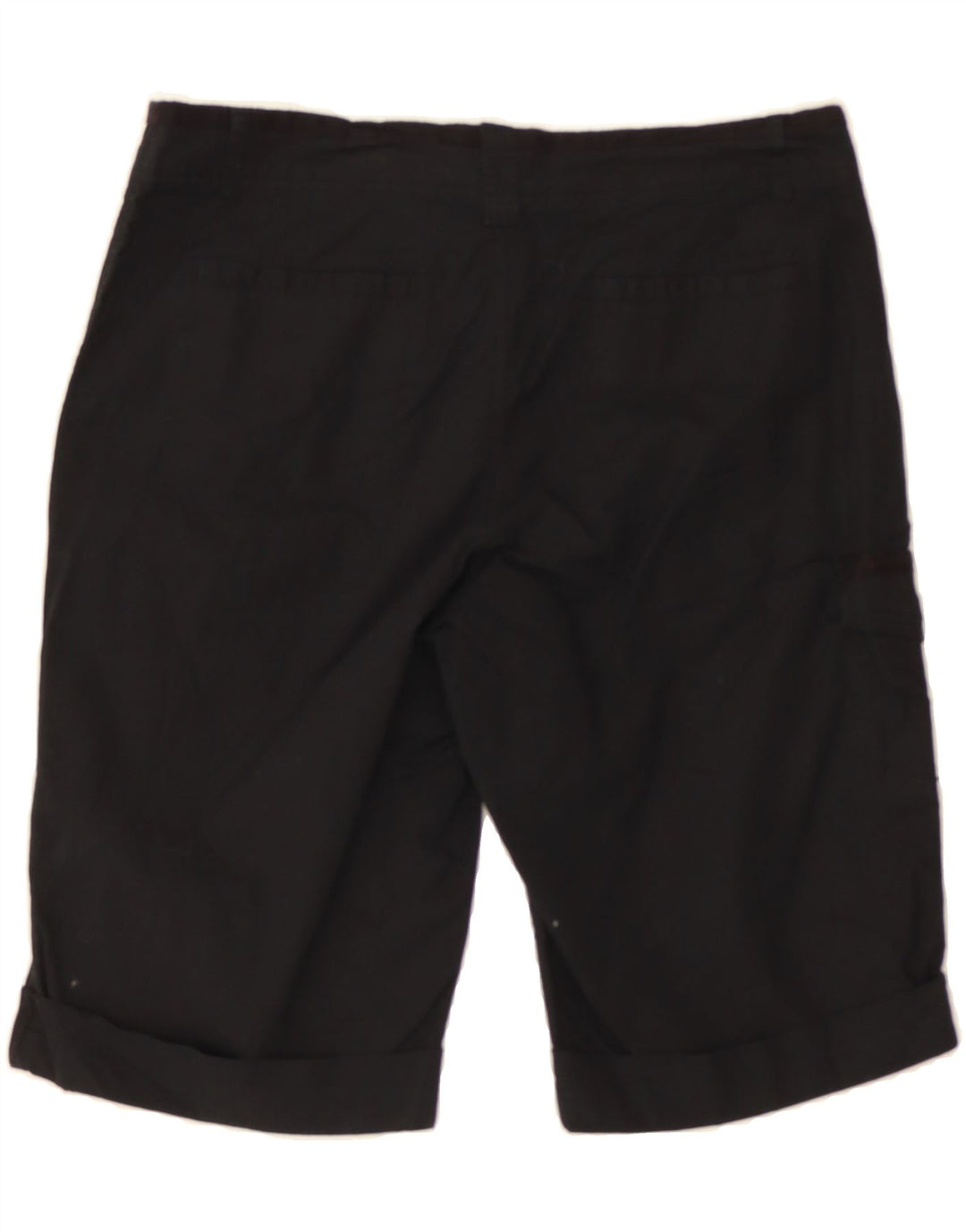 DKNY Womens Cargo Shorts US 6 Medium W32 Black Cotton Vintage Dkny and Second-Hand Dkny from Messina Hembry 