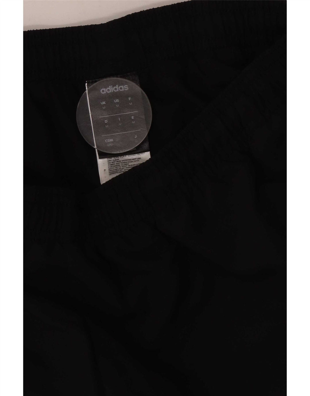 Adidas Mens Treino Calças Joggers Médio Poliéster Preto