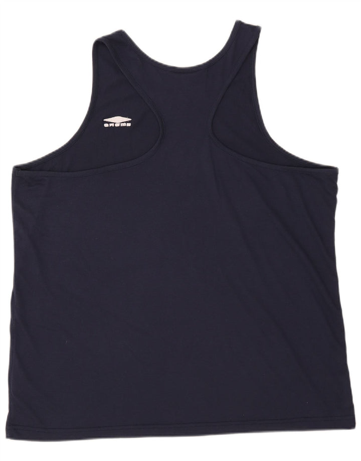 Colete masculino Umbro Top 2XL poliéster azul marinho