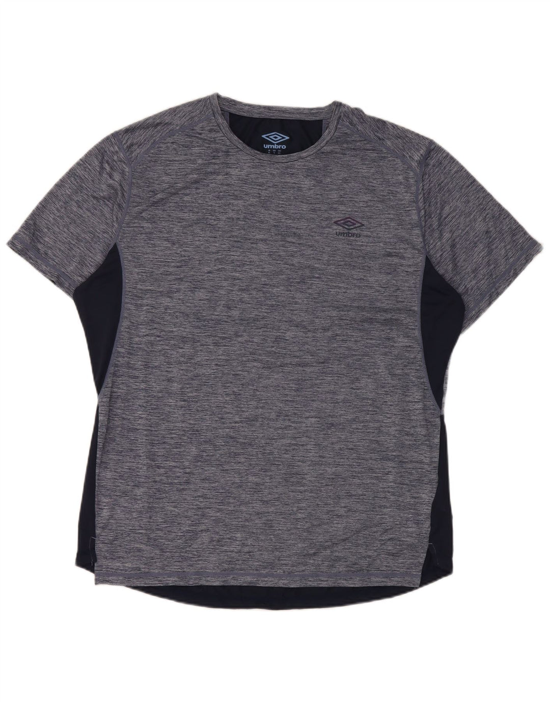 Camiseta masculina Umbro Top XL azul marinho poliéster manchado