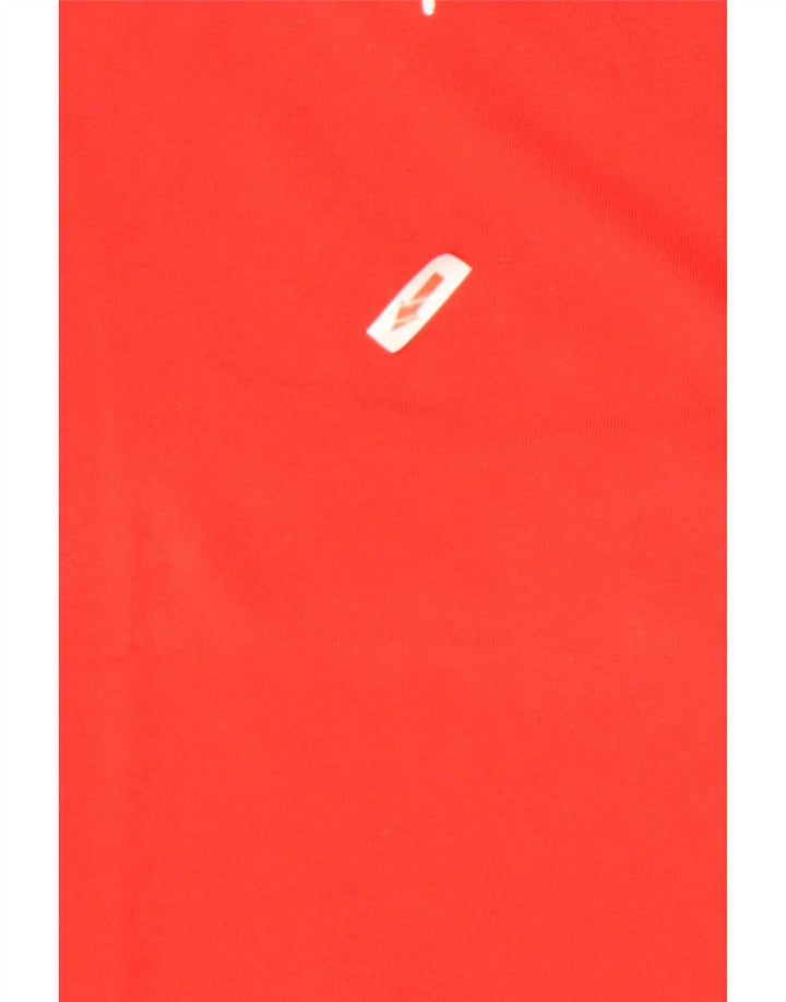 Camiseta masculina gráfica Puma Top 2XL algodão vermelho