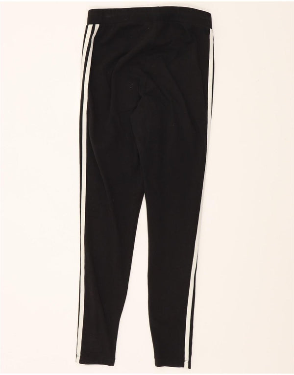 Leggings Adidas Femininas UK 14 Grande Algodão Preto