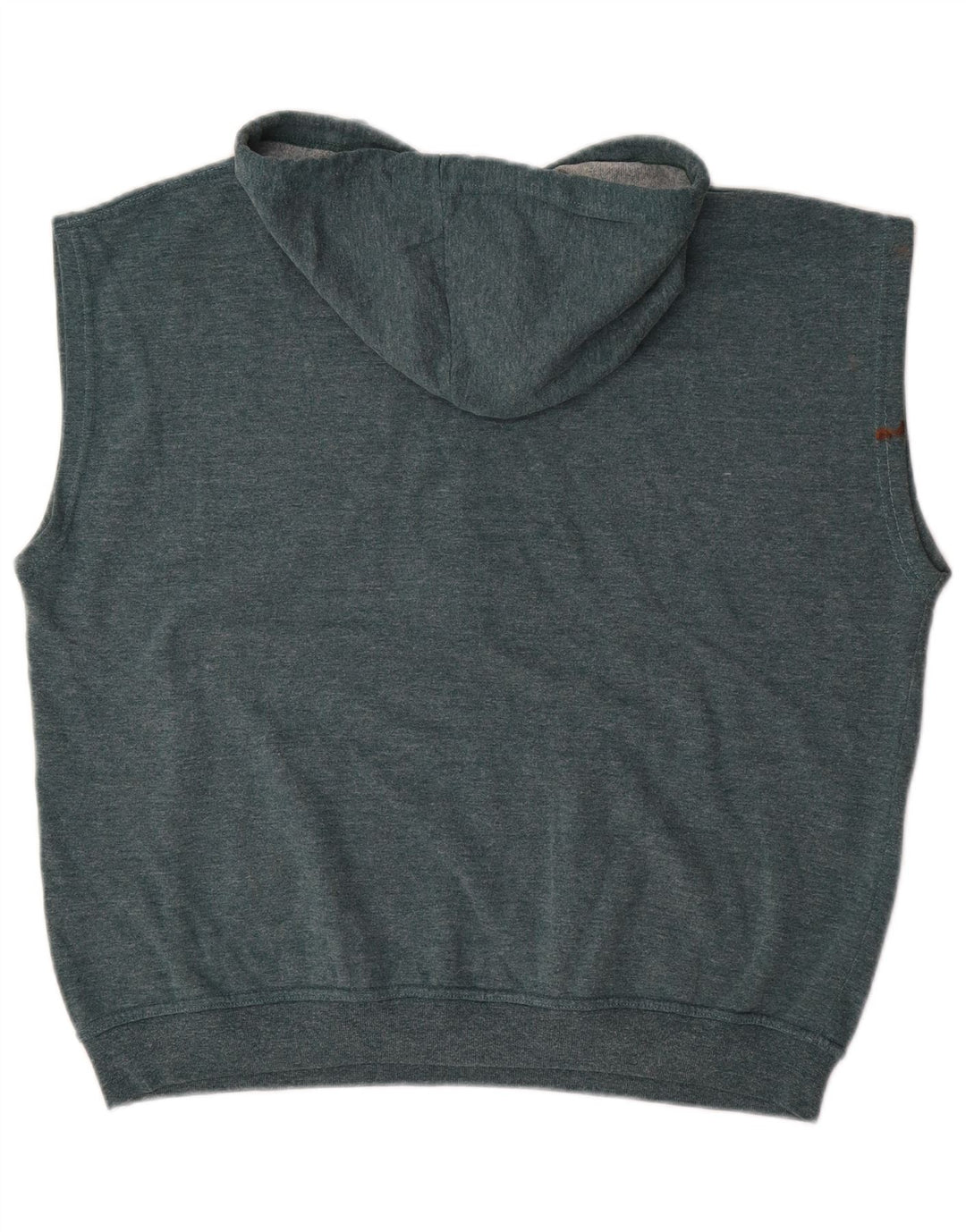 Suéter masculino com capuz sem mangas DIADORA grande algodão azul