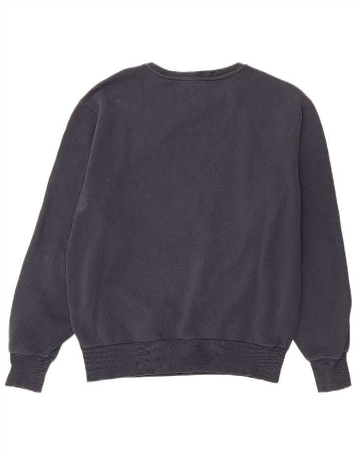 Ellesse moletom masculino jumper médio azul marinho algodão