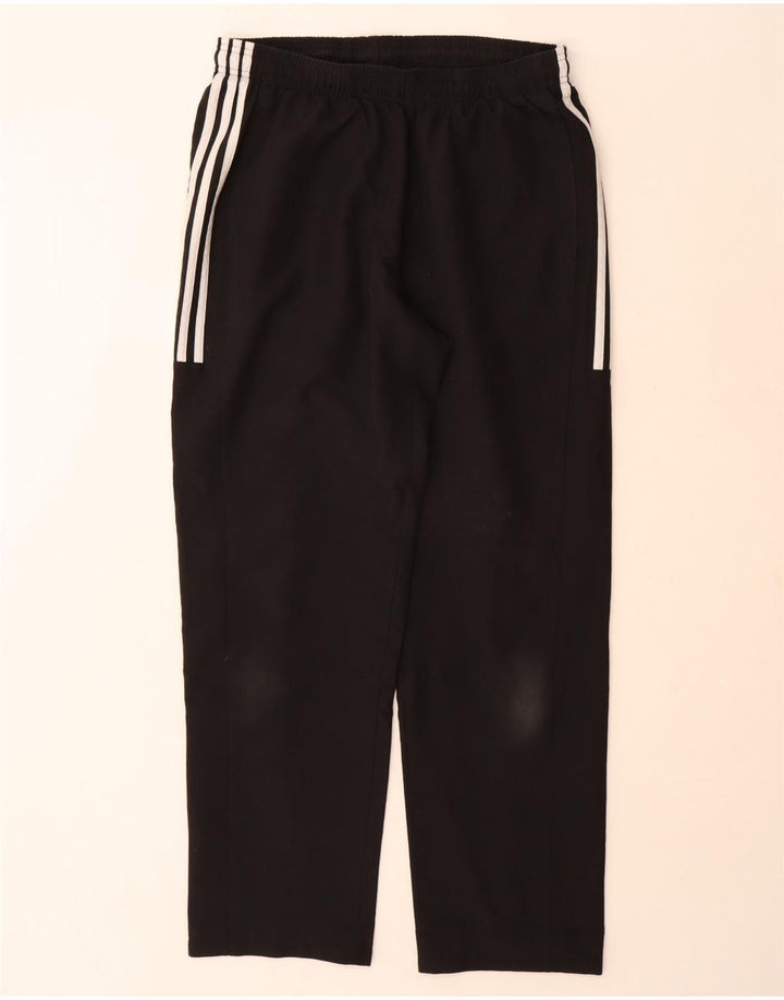 Calça de treino masculina Adidas Climalite Graphic grande poliéster preto