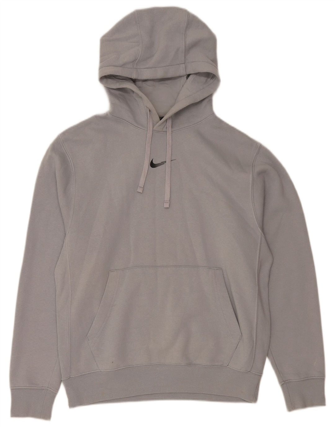 Suéter Nike Masculino Standard Fit com capuz e algodão cinza pequeno