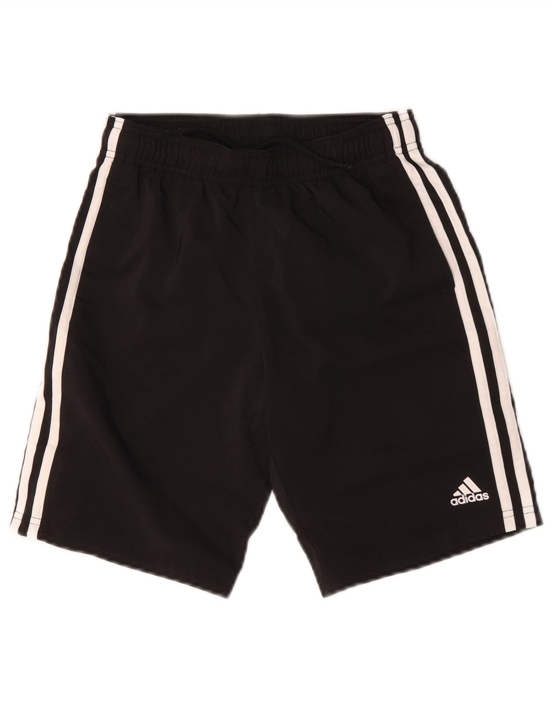 Shorts esportivos Adidas meninos 9-10 anos preto poliéster