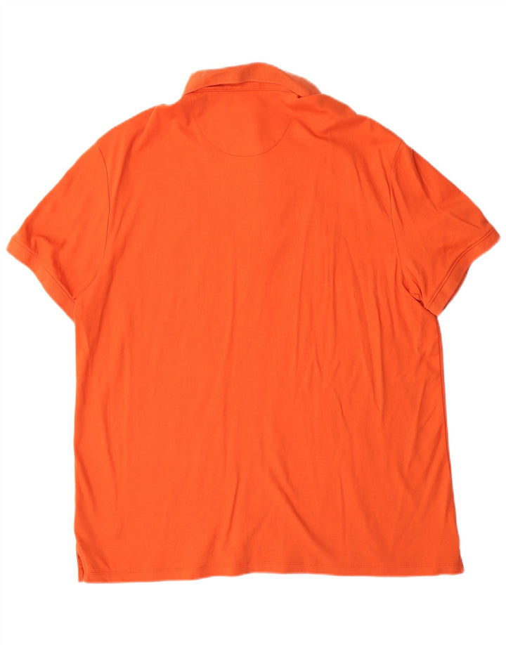 Camisa polo masculina CALVIN KLEIN XL algodão laranja