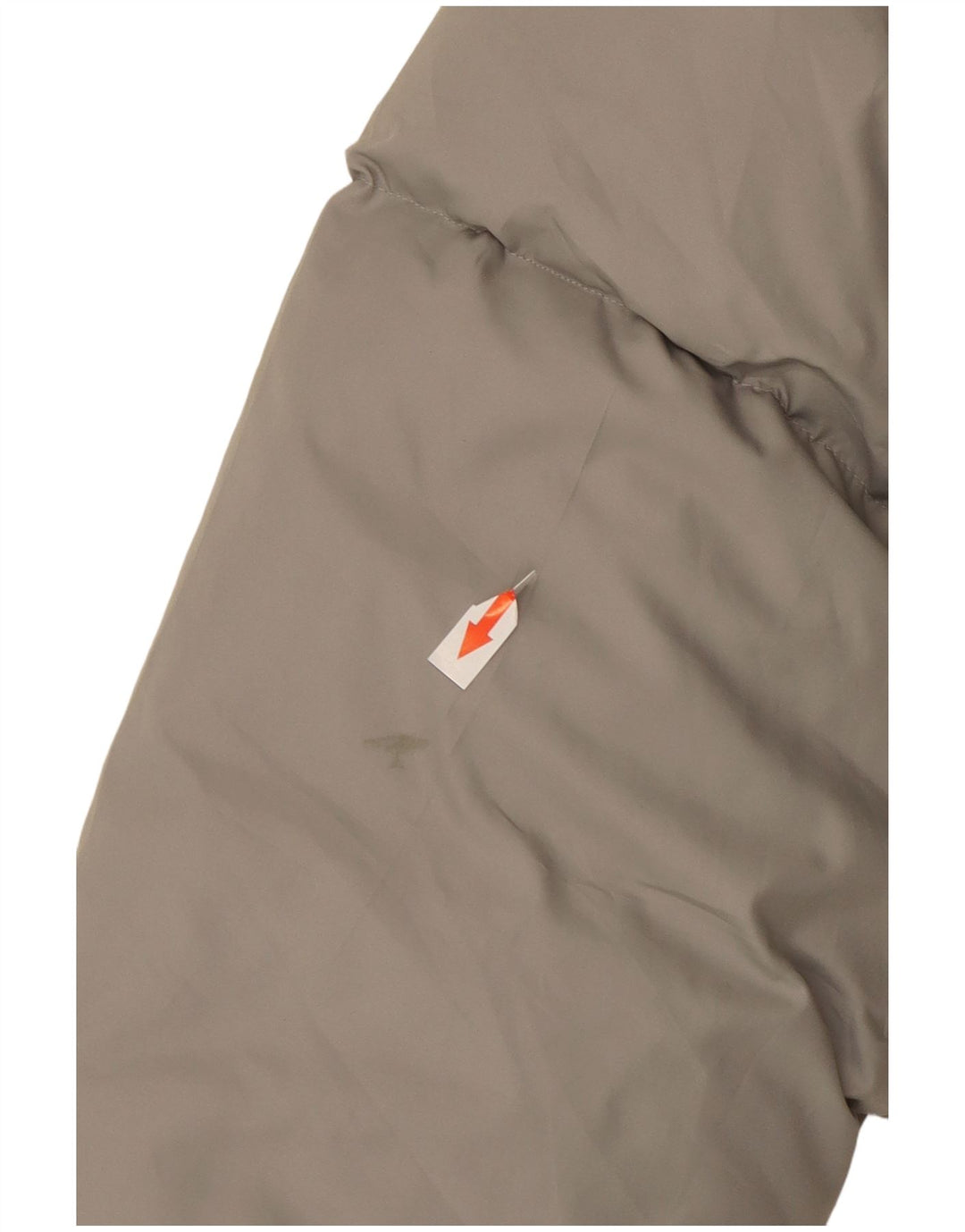 Casaco acolchoado masculino Nike UK 36/38 pequeno poliéster cinza
