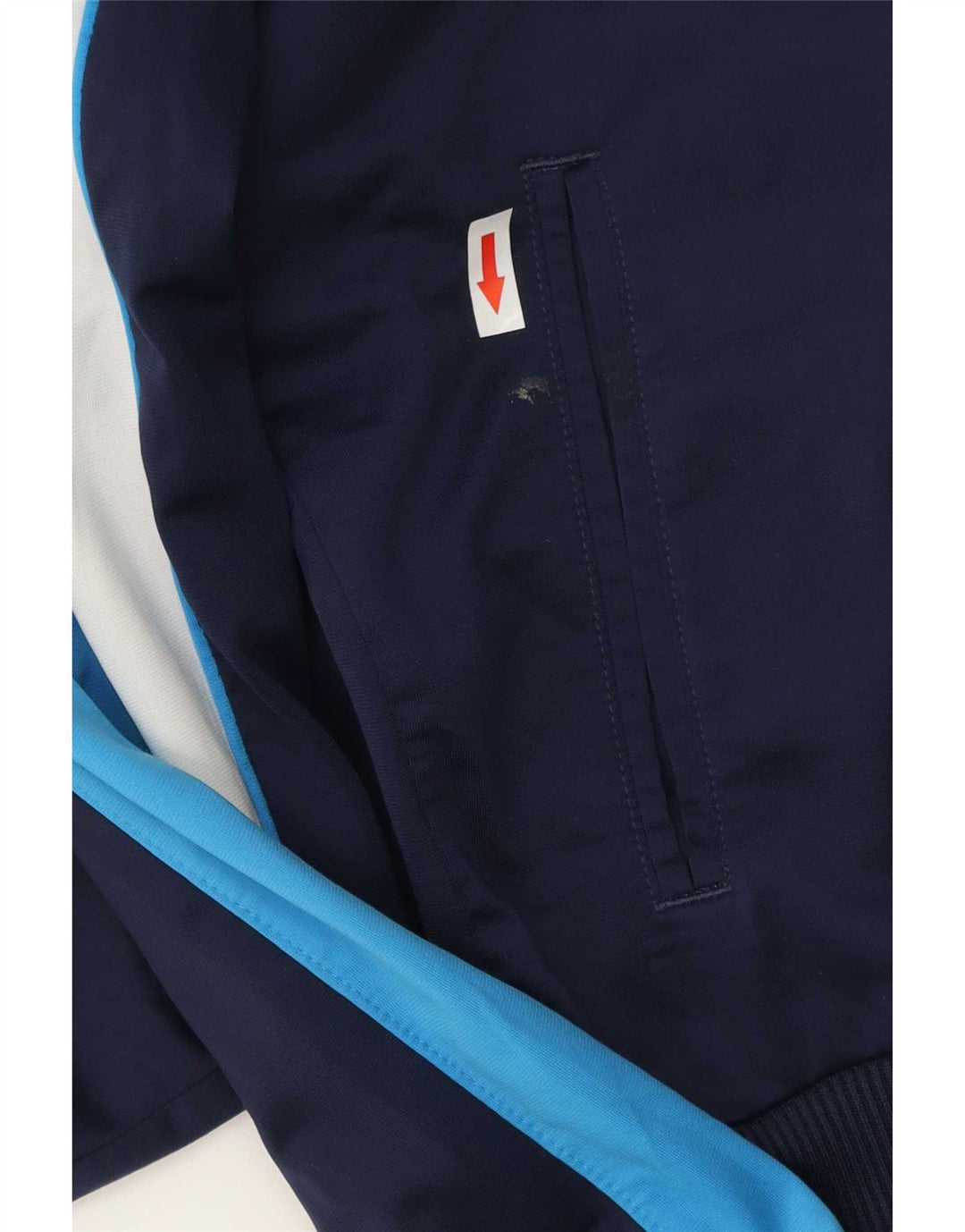 Puma Mens Tracksuit Top Jacket Médio Azul Marinho Colorblock
