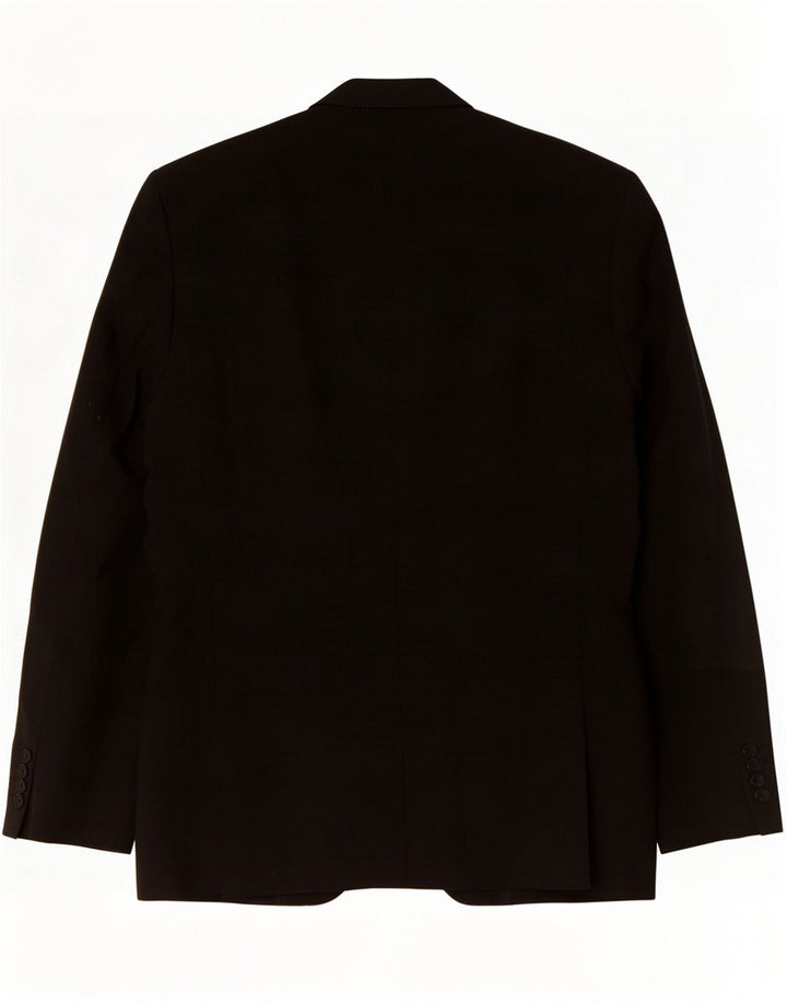 Jaqueta blazer masculina Marks & Spencer Longline 2 botões Reino Unido 38 cinza médio