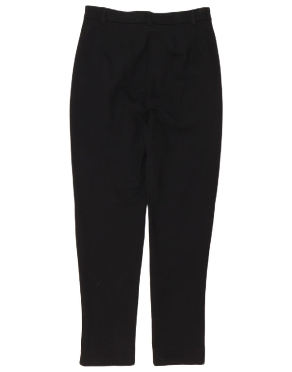Calça feminina Marks & Spencer The Mia Slim Suit Reino Unido 8 pequena W26 L27 preta
