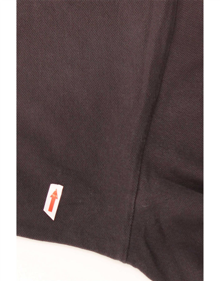 Camisa polo masculina Fila grande algodão preto