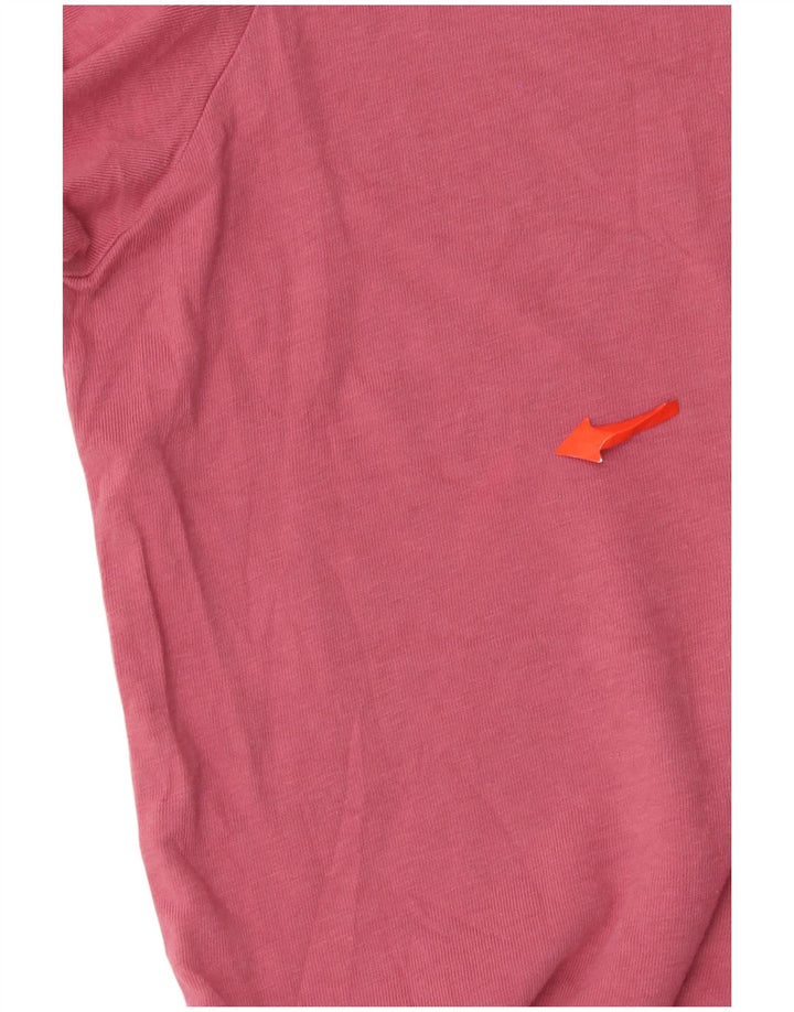 Camiseta masculina The North Face grande algodão rosa