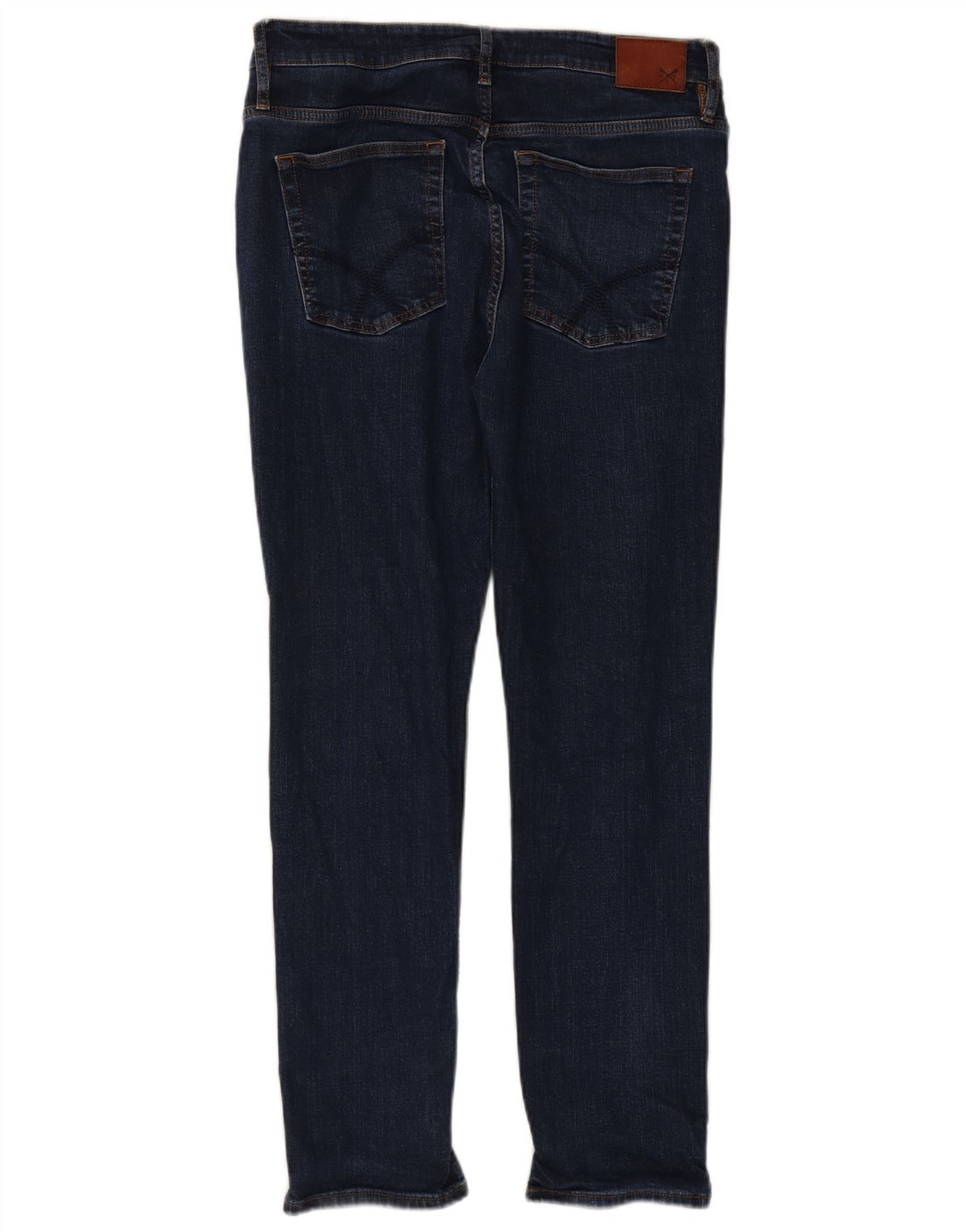 CREW CLOTHING Womens Slim Jeans W34 L28   Blue Cotton