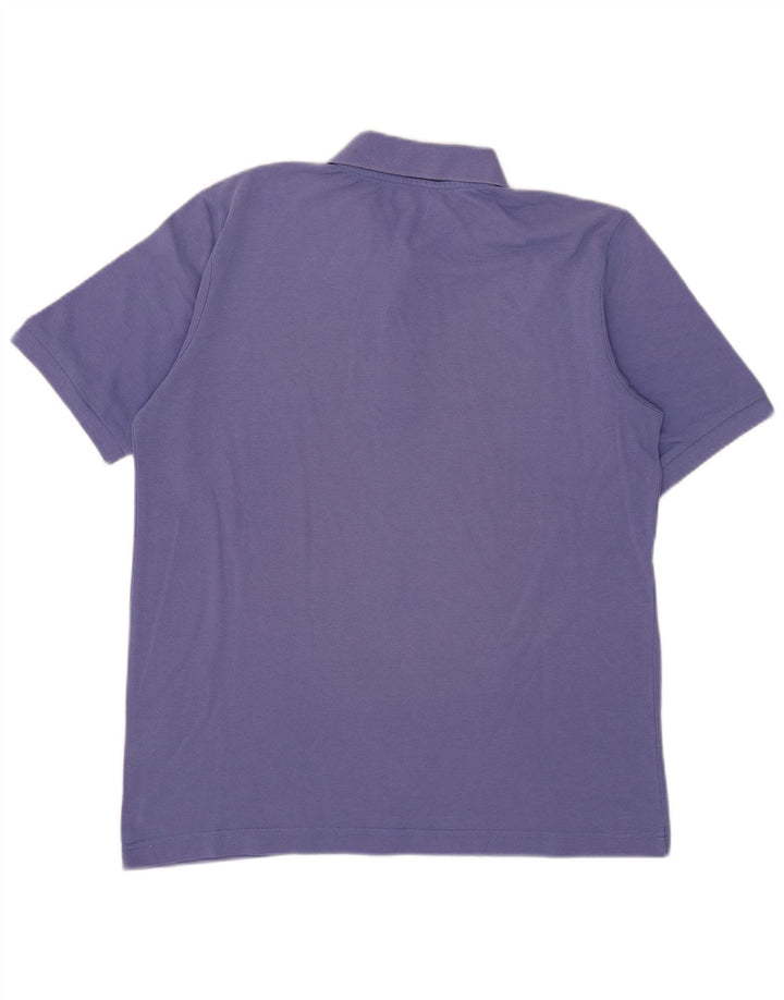 Camisa polo masculina Kappa grande algodão azul
