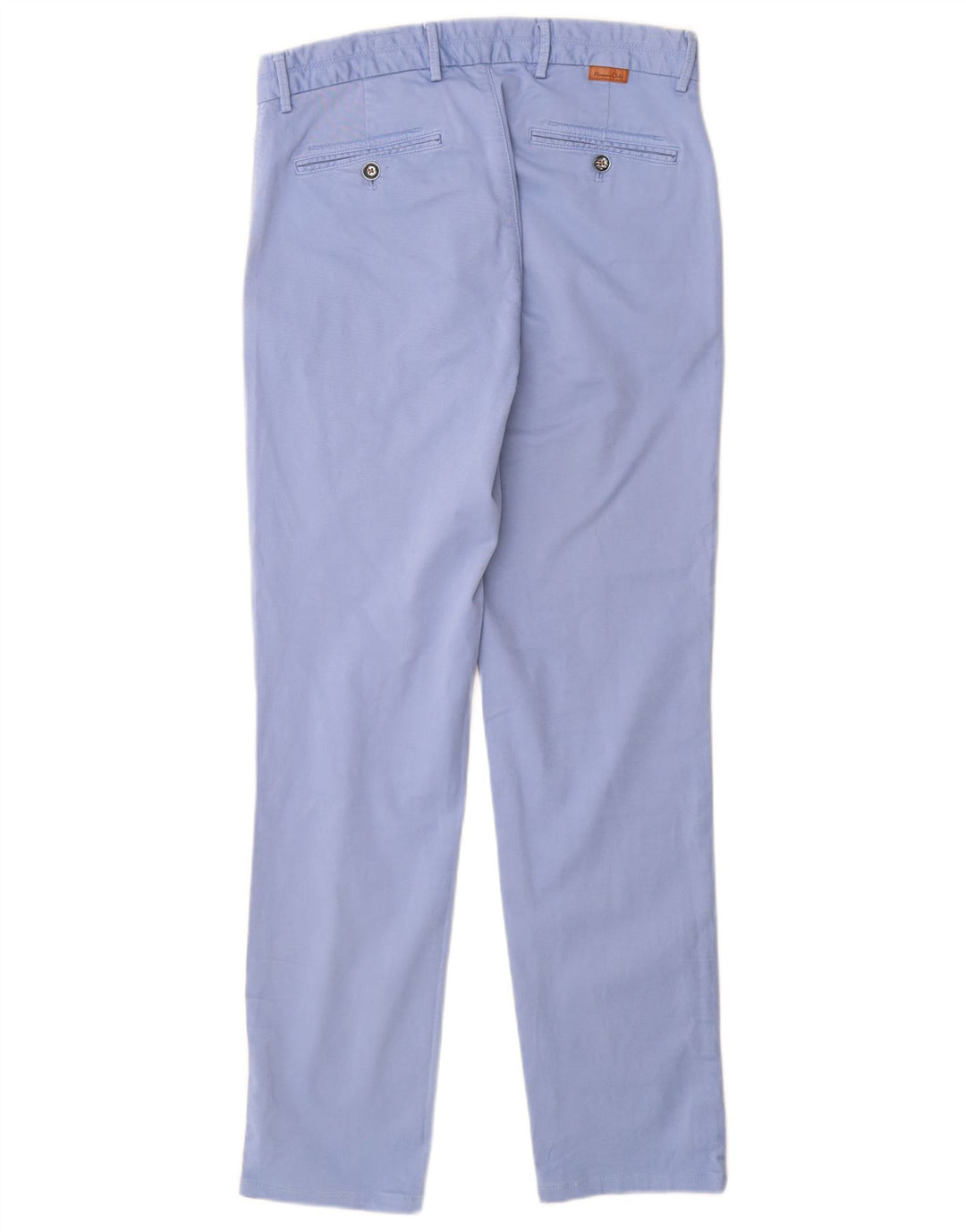 Calça Chino Masculina Slim Fit MASSIMO DUTTI EU 38 Pequeno W30 L30 Azul